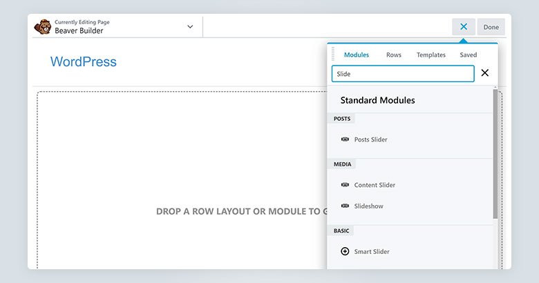 Beaver Builder 2 Slider Modules