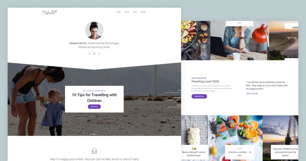 Blogger business template