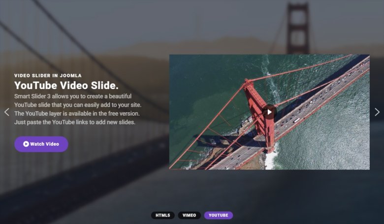 Fullwidth Video Slider