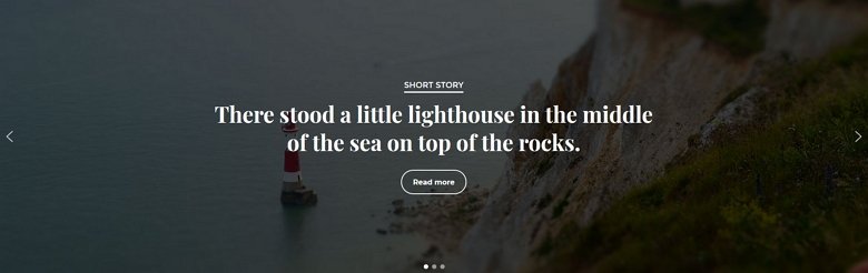 Free full width slider