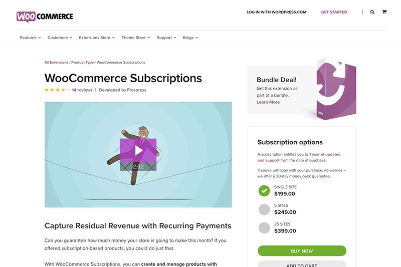 WooCommerce Subscriptions