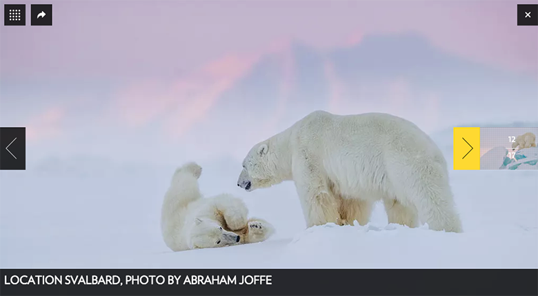 National Geographic slider